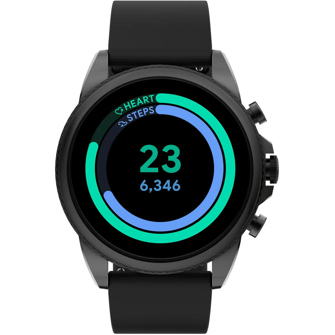 Fossil Gen 6 Smartwatch – Black Silicone